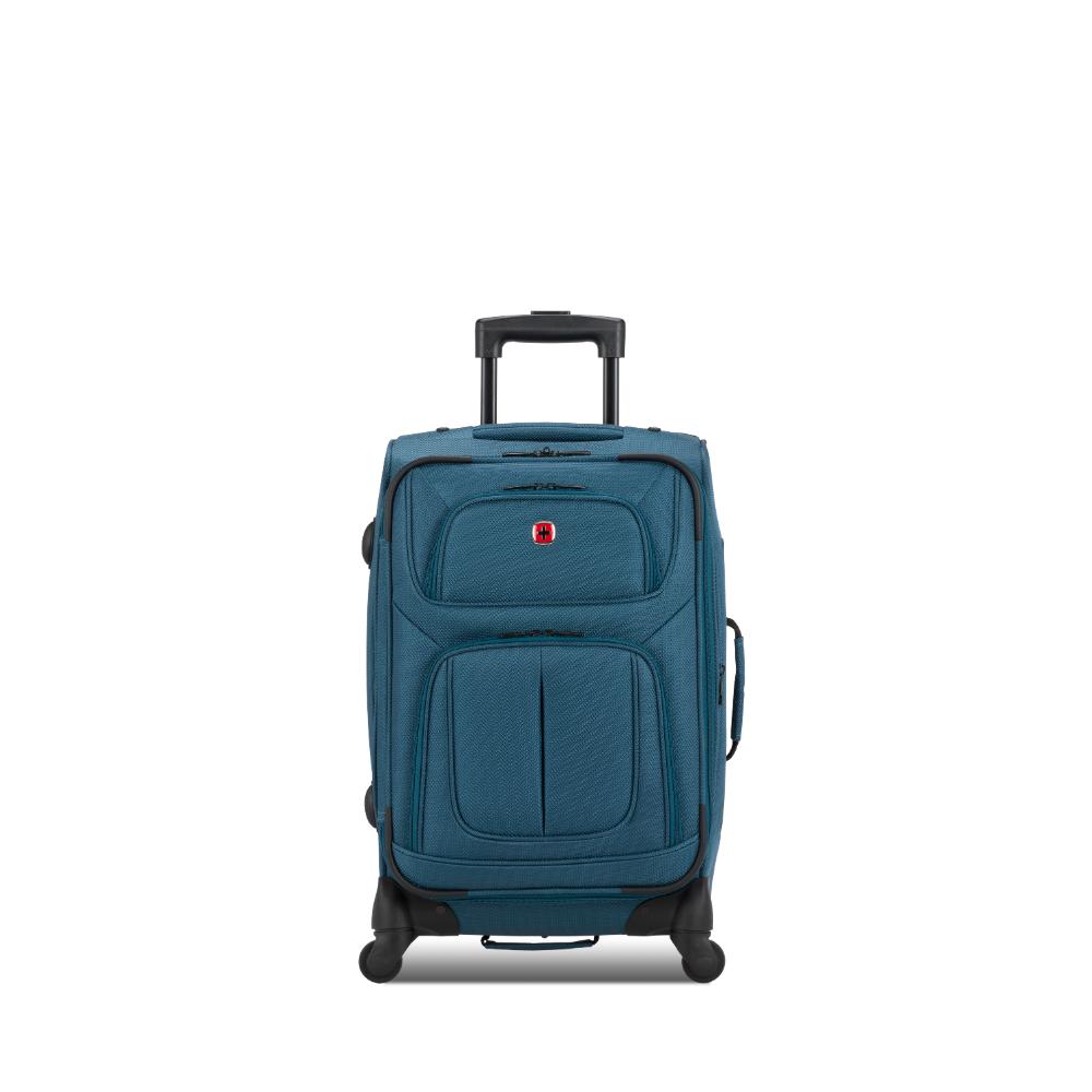 Swiss Gear 21” Soft-Side Spinner Luggage - Atlas Blue