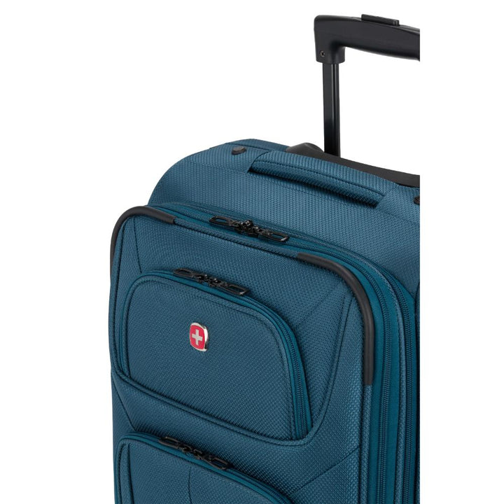 Swiss Gear 21” Soft-Side Spinner Luggage - Atlas Blue