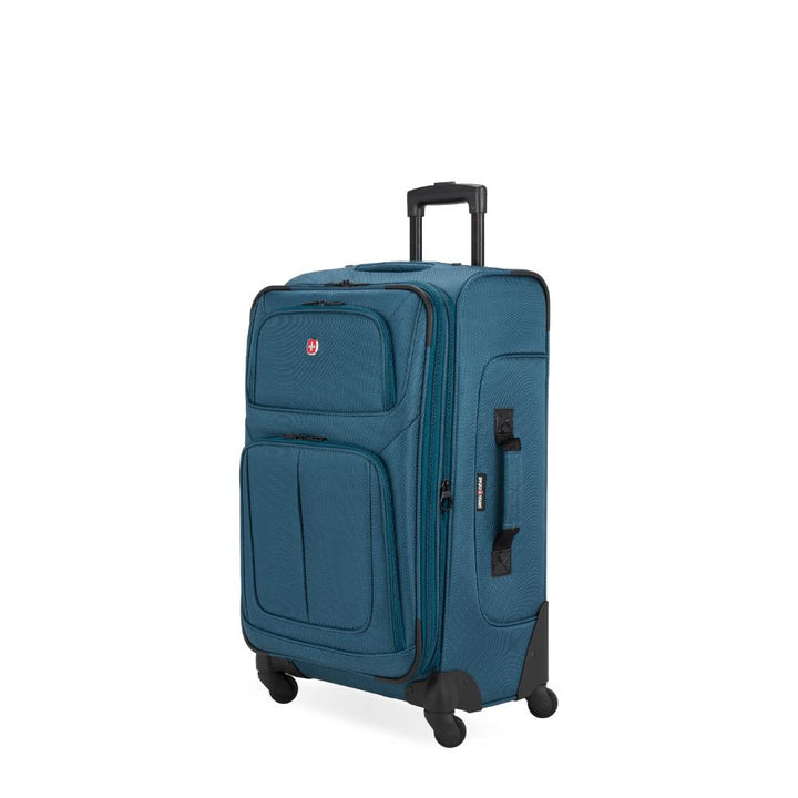 Bagages spinner souples Swiss Gear de 25" - Atlas Bleu