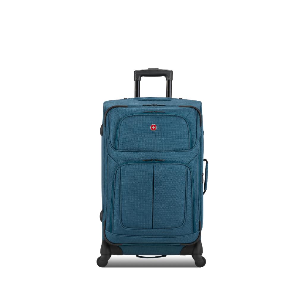 Bagages spinner souples Swiss Gear de 25" - Atlas Bleu