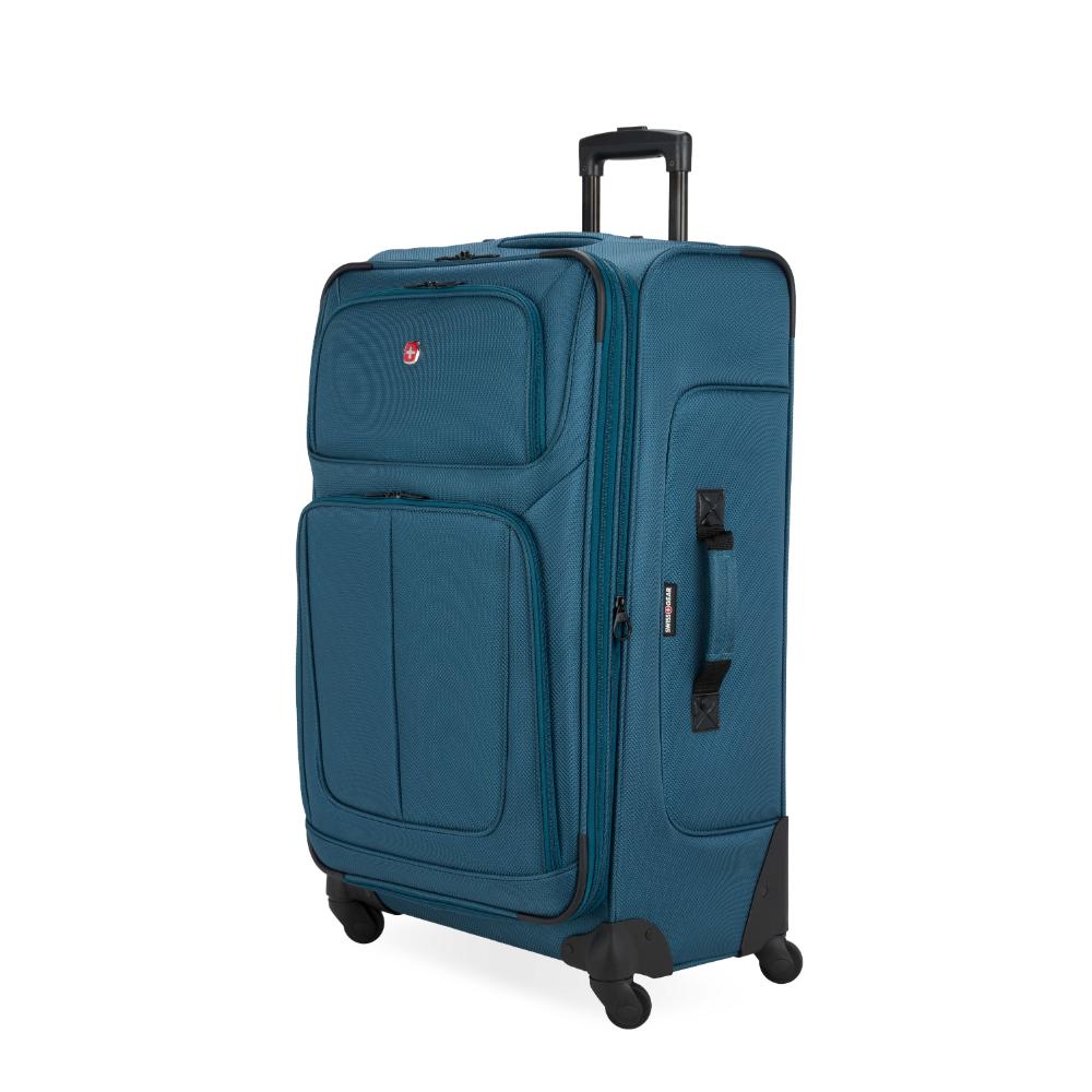 Bagages spinner souples Swiss Gear de 29" - Atlas Bleu