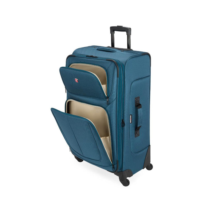 Bagages spinner souples Swiss Gear de 29" - Atlas Bleu