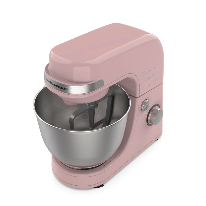 Mixer sur socle Hamilton Beach 4 quarts 7 vitesses - Rose