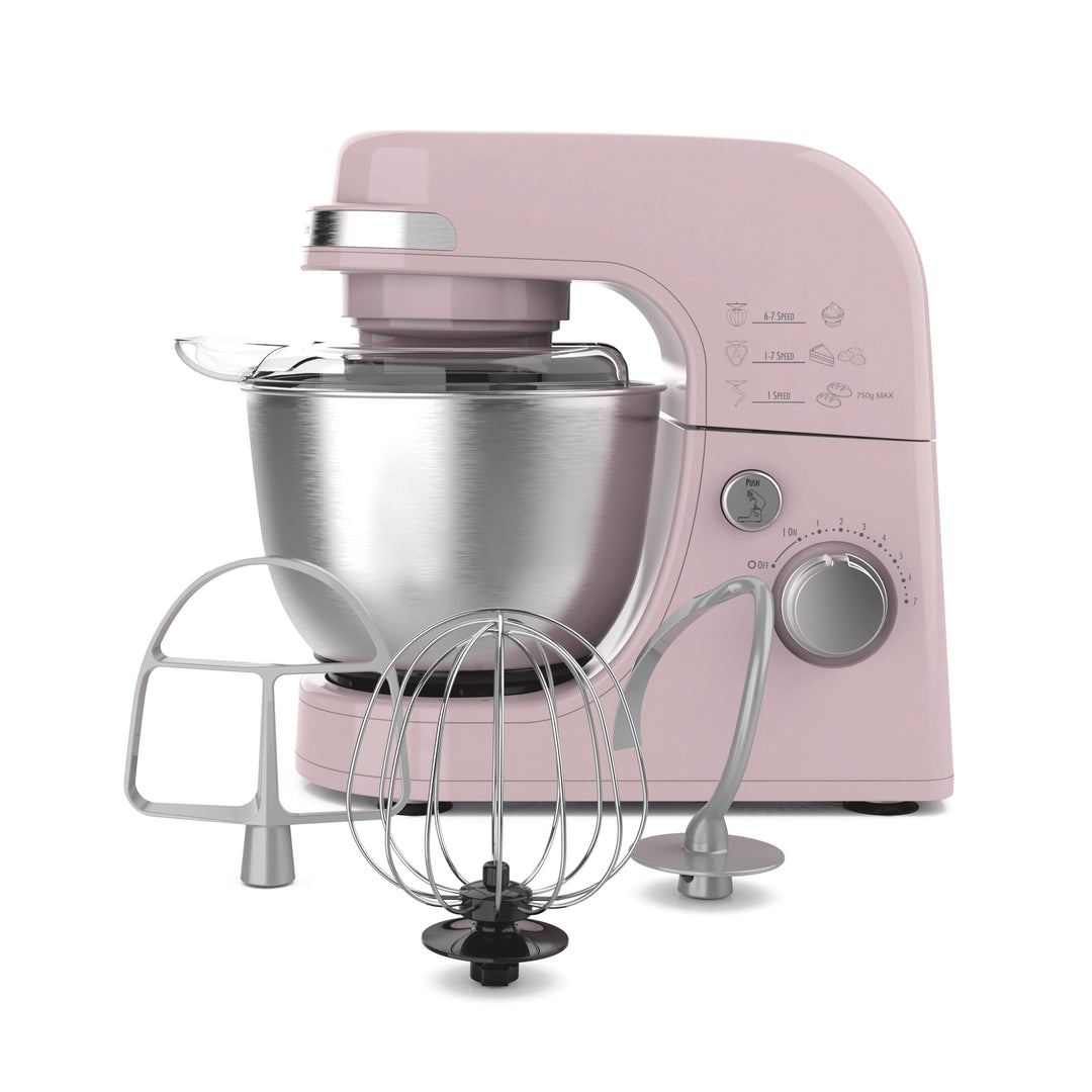 Mixer sur socle Hamilton Beach 4 quarts 7 vitesses - Rose