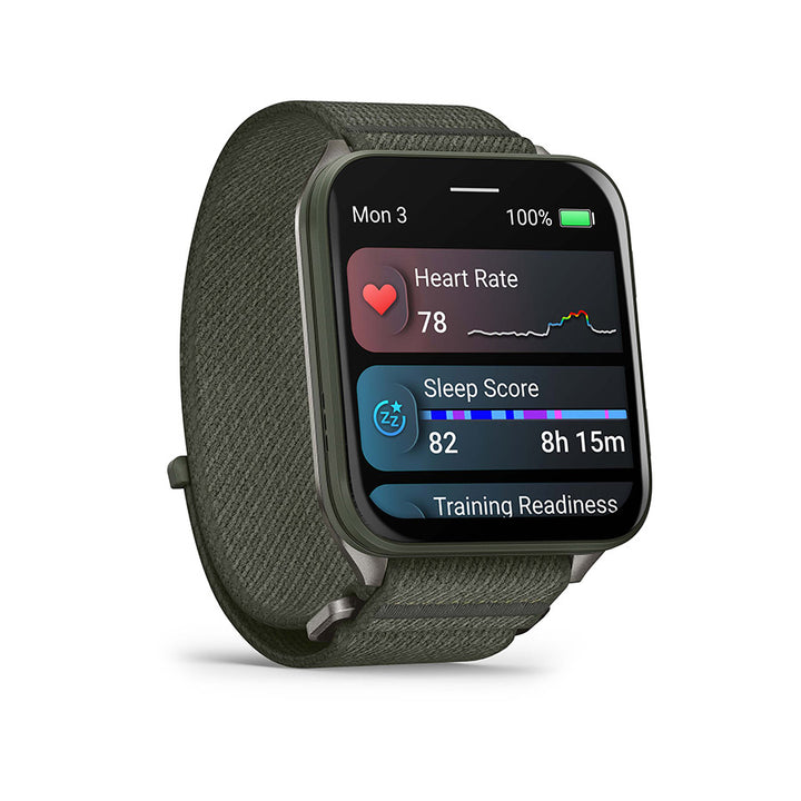 Garmin, Venu X1, Watch, Watch Color: Black, Wristband: Black - Nylon