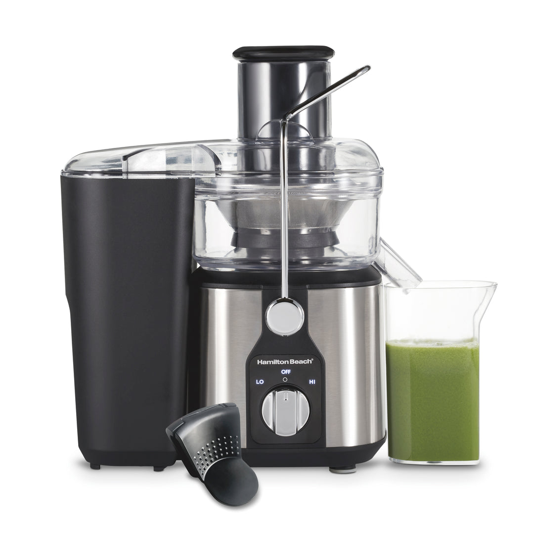 Extracteur de jus Easy Clean de Hamilton Beach avec chute XL Big Mouth
