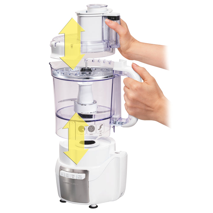 Hamilton Beach Stack & Snap 12 Cup Food Processor