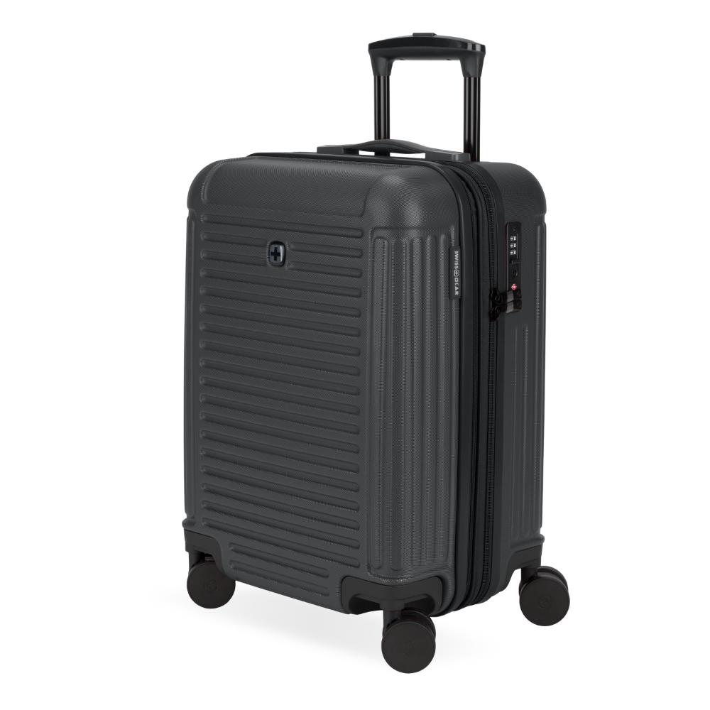 Valises à spinner rigide Summit Gear 19" - Noir