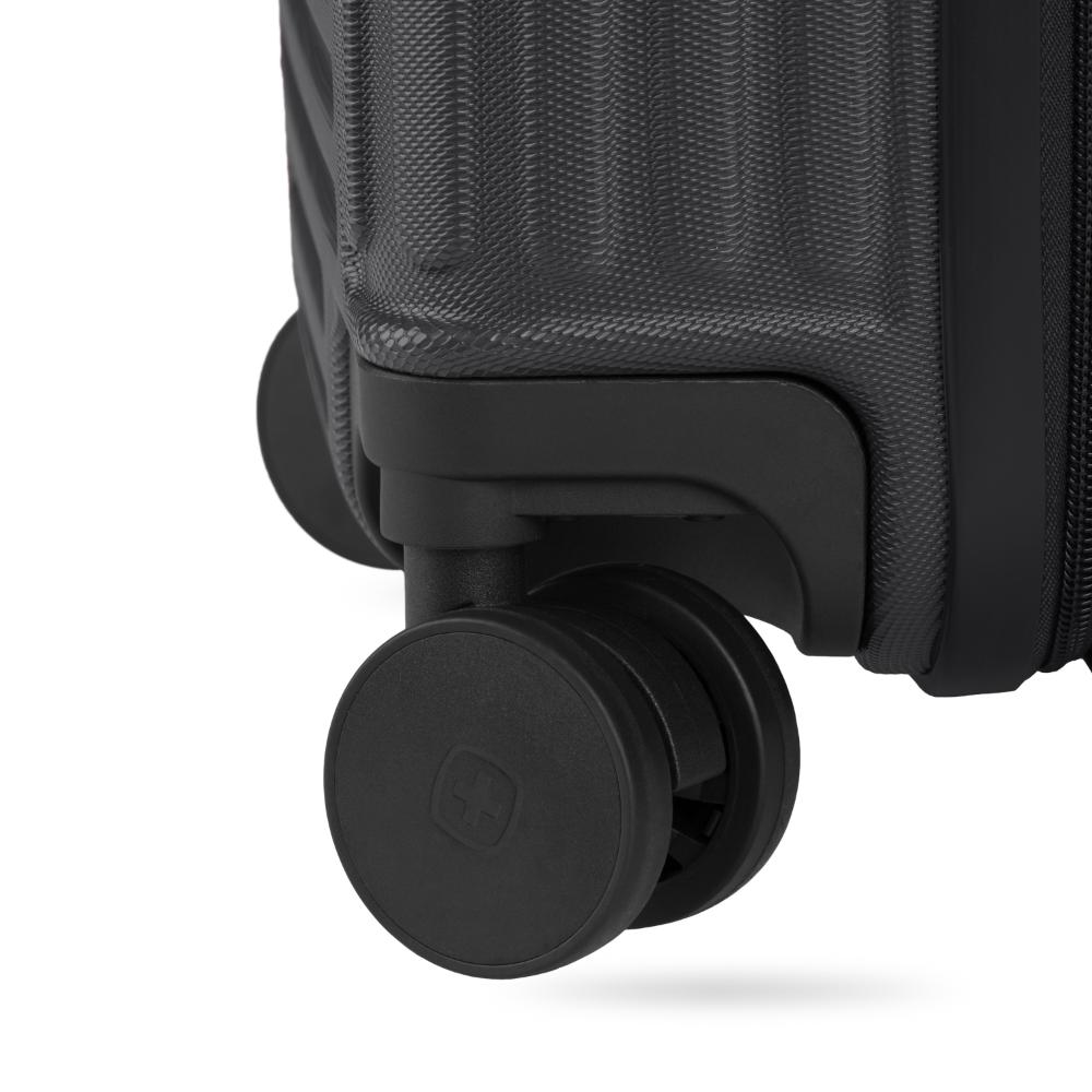 Valises à spinner rigide Summit Gear 19" - Noir