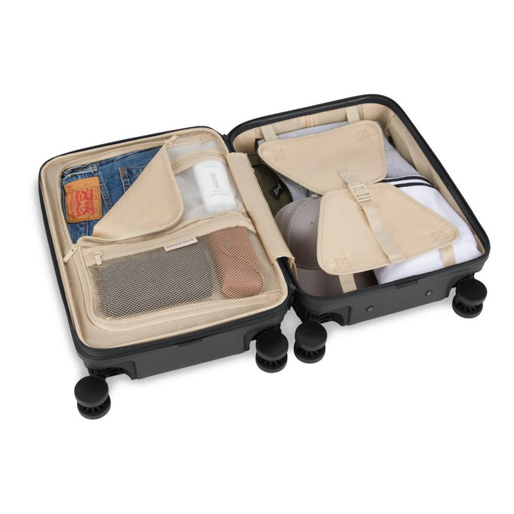 Valises à spinner rigide Summit Gear 19" - Noir