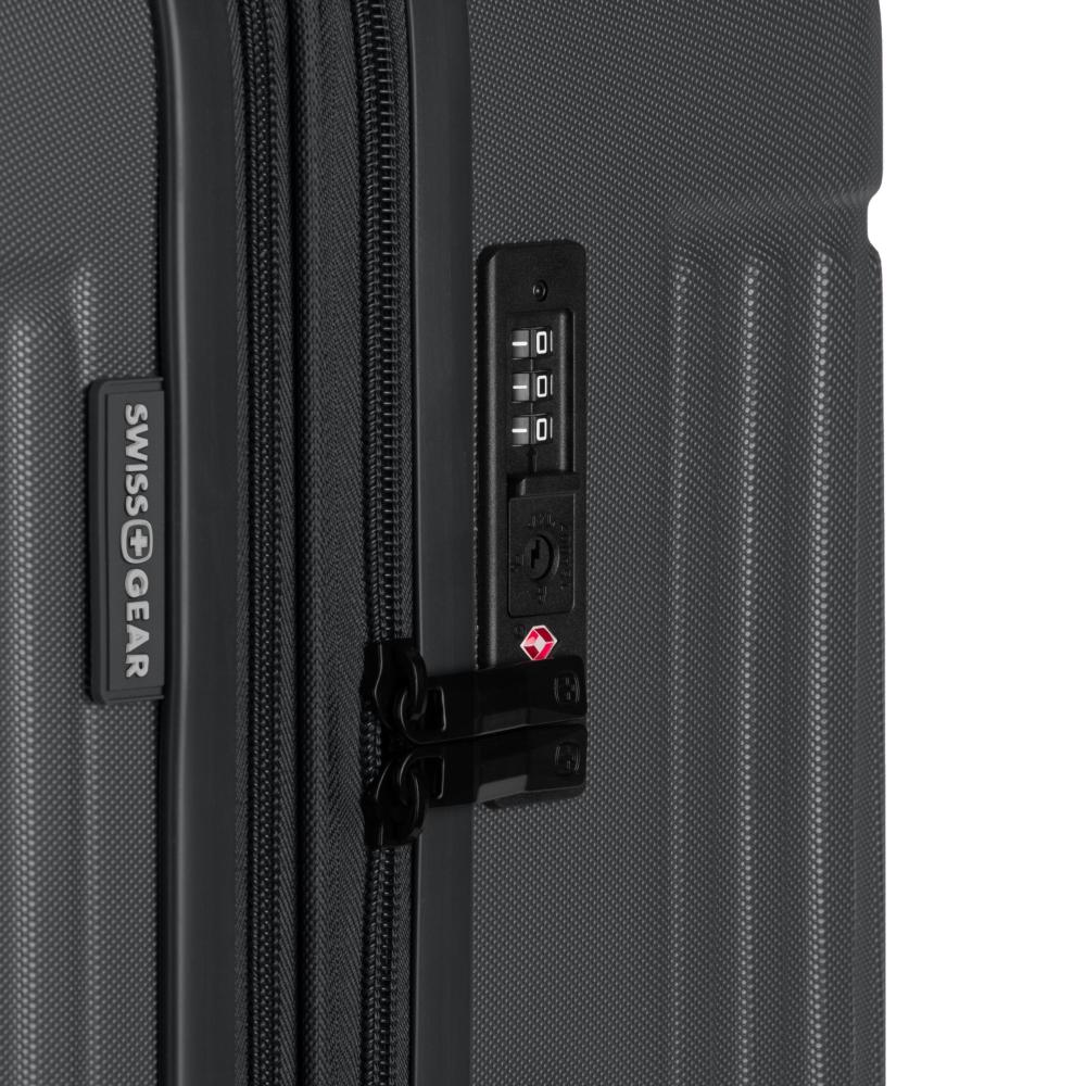 Valises à spinner rigide Summit Gear 28" - Noir