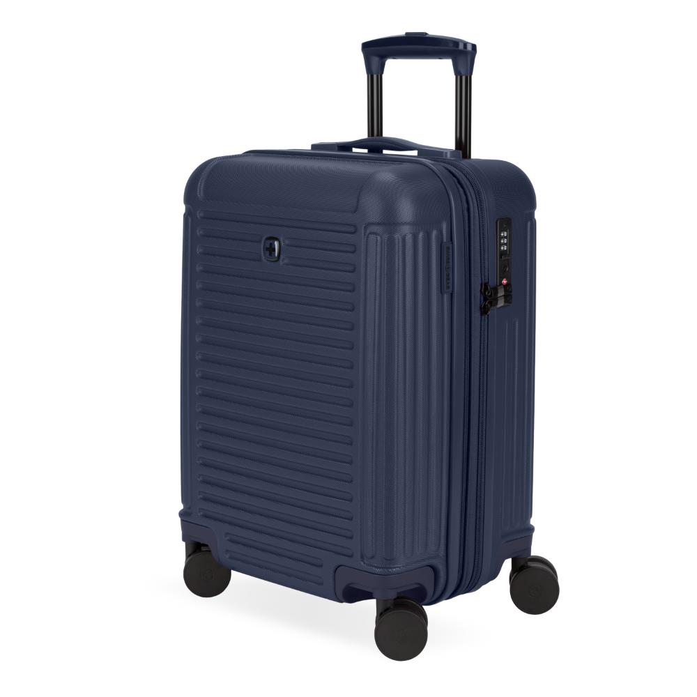 Valises à spinner rigide Summit Gear 19" - Midnight Harvest Bleu