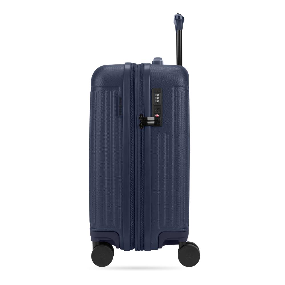 Valises à spinner rigide Summit Gear 19" - Midnight Harvest Bleu