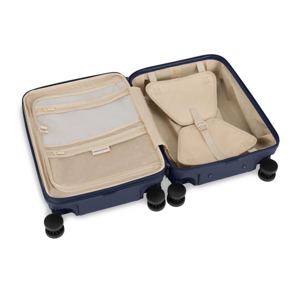 Valises à spinner rigide Summit Gear 19" - Midnight Harvest Bleu