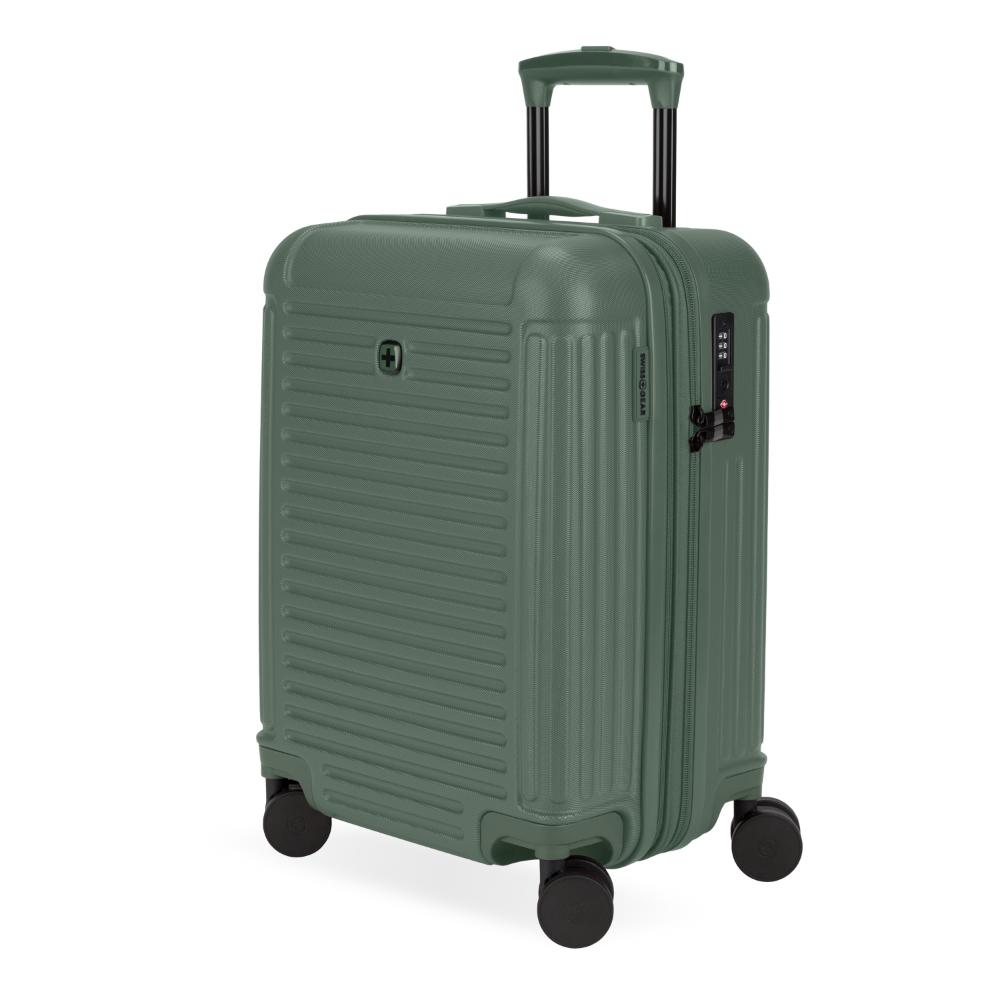 Valises à spinner rigide de Swiss Gear 19"  Summit Reserve - Evergreen