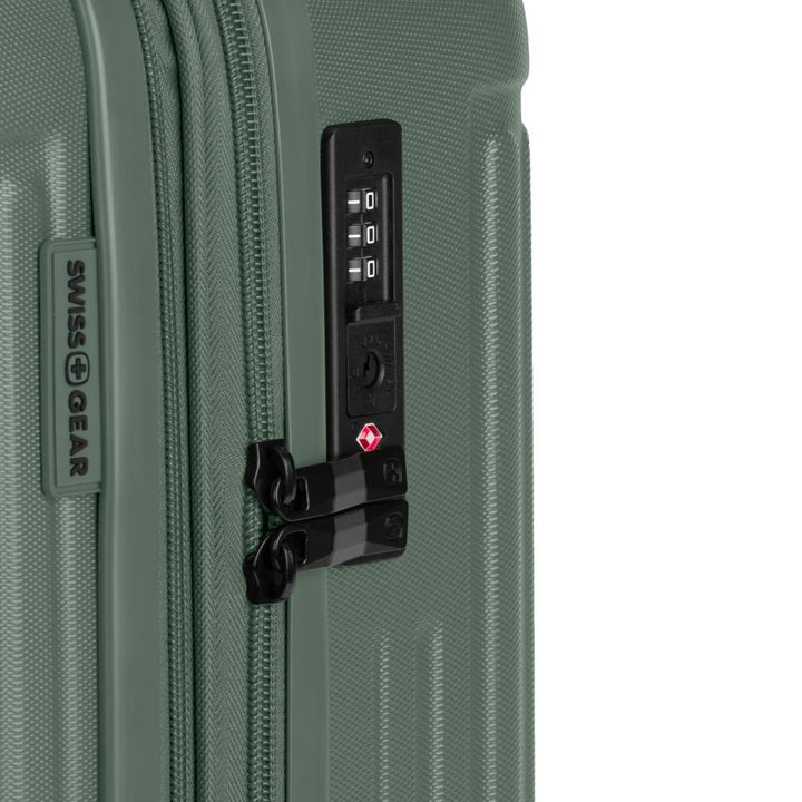 Valises à spinner rigide de Swiss Gear 19"  Summit Reserve - Evergreen