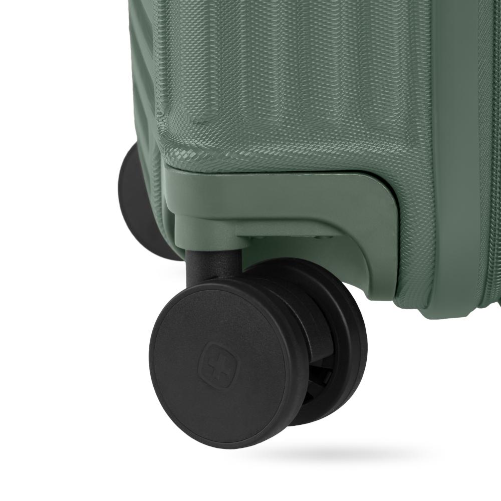 Valises à spinner rigide de Swiss Gear 19"  Summit Reserve - Evergreen