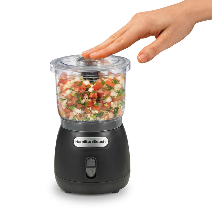 Hamilton Beach Stack & Press 2 Speed Food Chopper
