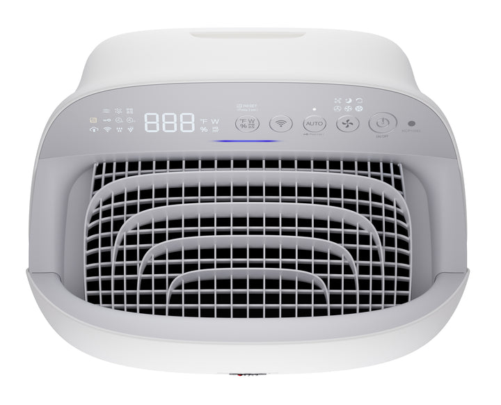 Purificateur d'air ionique SHARP Plasmacluster avec filtre HEPA véritable et humidificateur pour les très grandes pièces