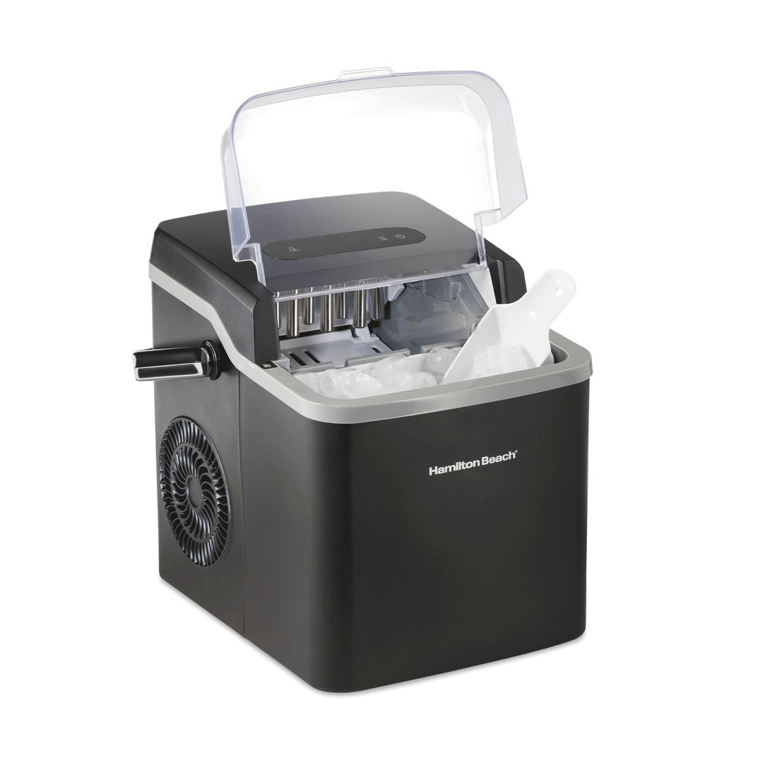 Hamilton Beach Countertop Ice Maker with Easy-Carry Handle