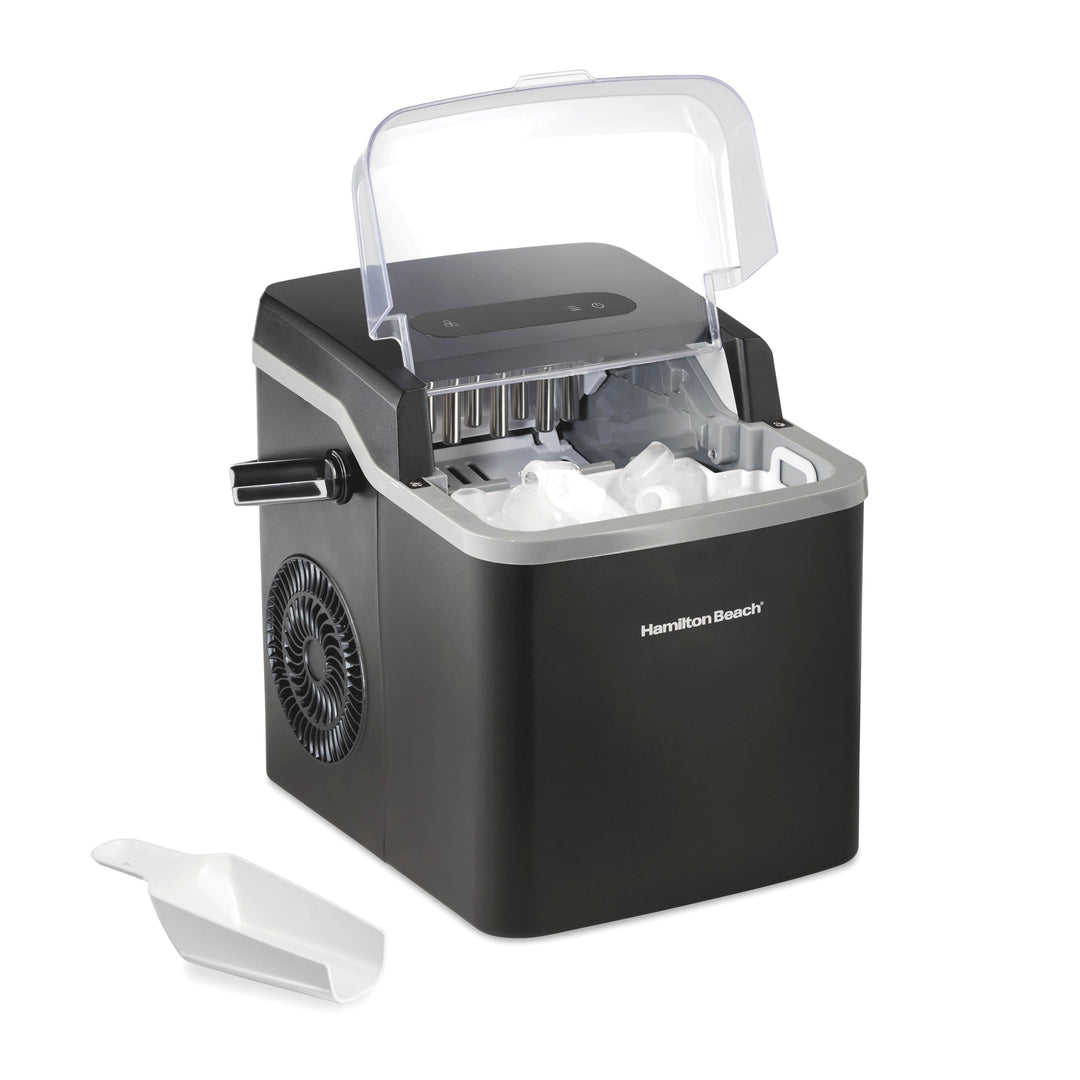 Hamilton Beach Countertop Ice Maker with Easy-Carry Handle