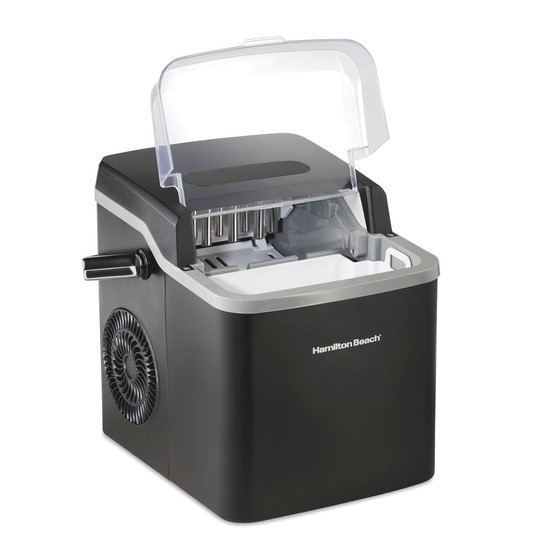 Hamilton Beach Countertop Ice Maker with Easy-Carry Handle