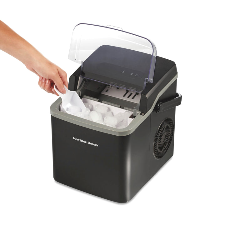 Hamilton Beach Countertop Ice Maker with Easy-Carry Handle