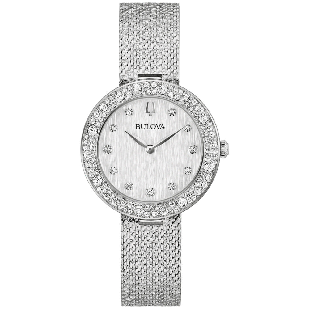 Bulova Crystal Silver