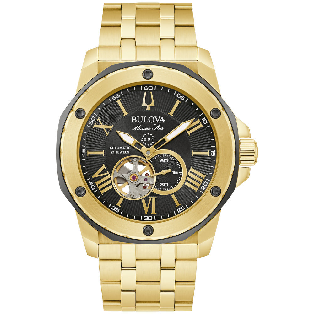 Bulova Marine Star Gold