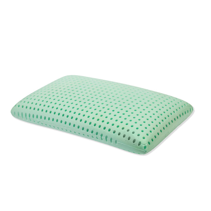 Oreiller en mousse à mémoire de forme Bianca - Serenita - Queen Size avec profil bas
