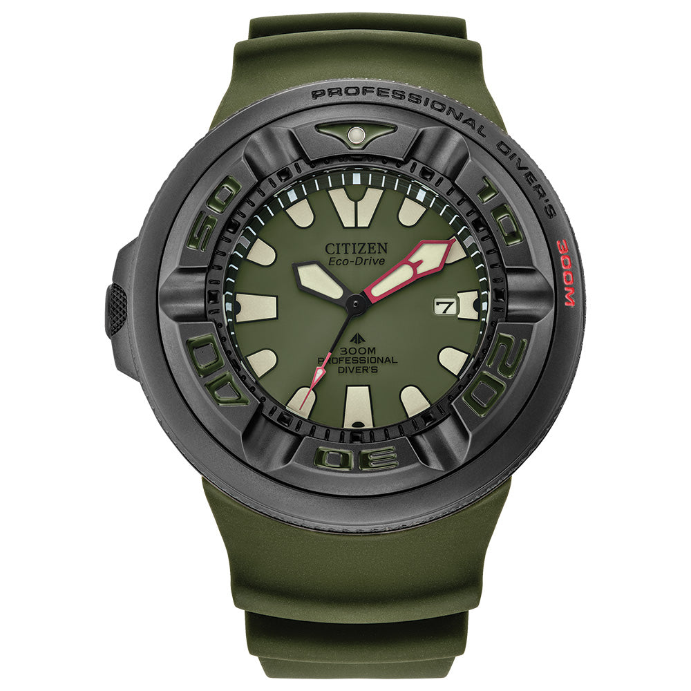 Montre de plongée pour homme Citizen Eco-Drive PROMASTER - Vert