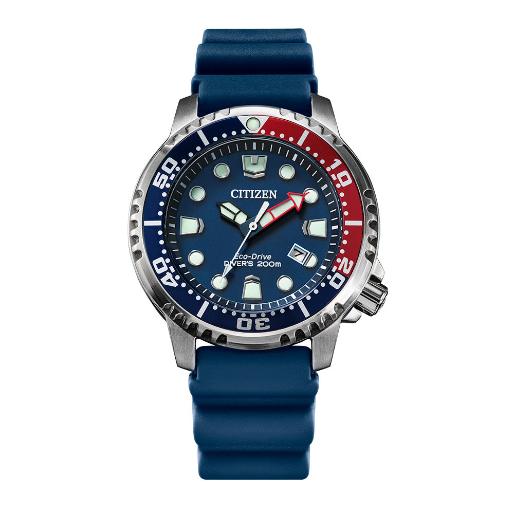 Montre de plongée pour homme Citizen Eco-Drive PROMASTER - Bleu
