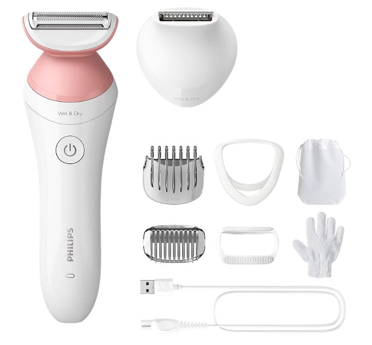 Philips SatinShave Prestige Women's Electric Shaver - Cordless Wet & Dry Use