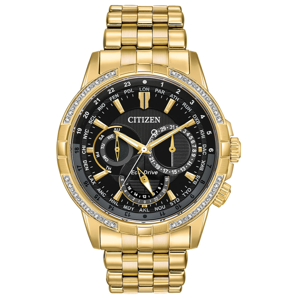 Citizen Calendrier Gold Mens