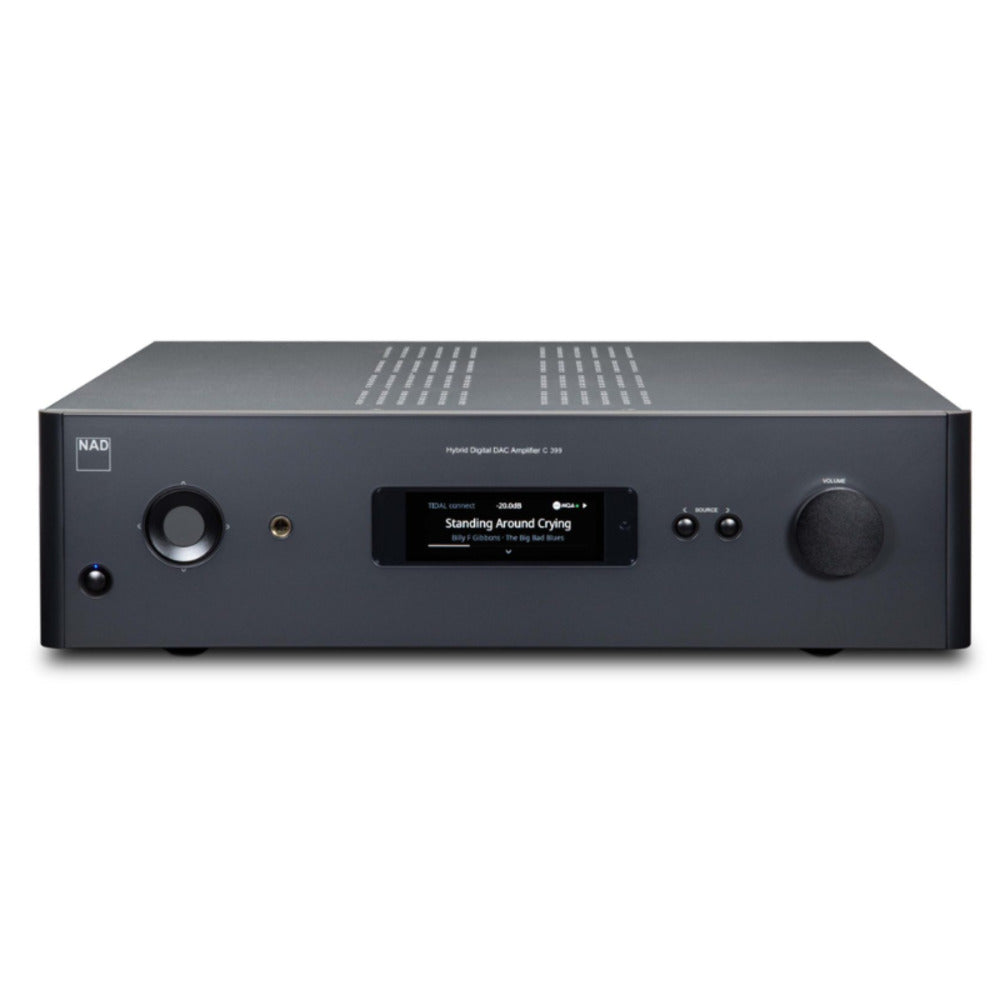 NAD C 399 BluOS : amplificateur DAC Hybrid Digital™ avec MDC2
 Carte BluOS-D
 Installé