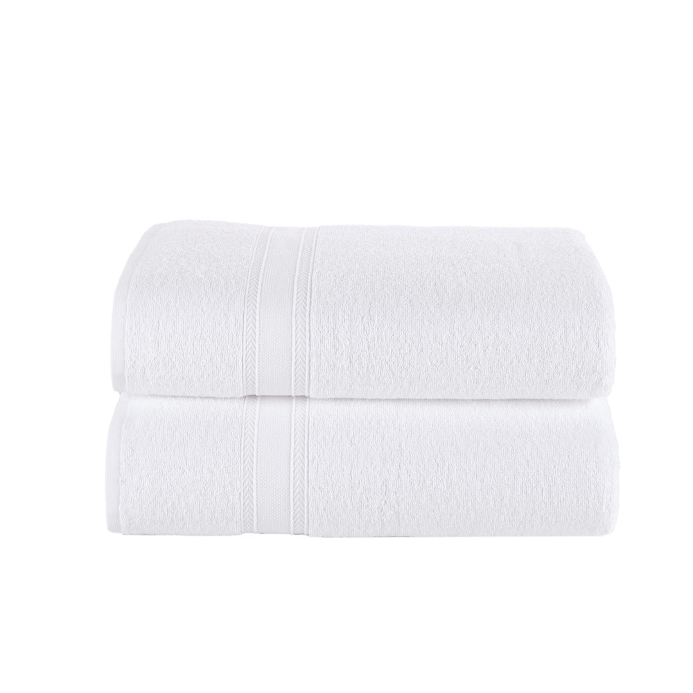 Talesma Como 2 Piece Towel Set - White