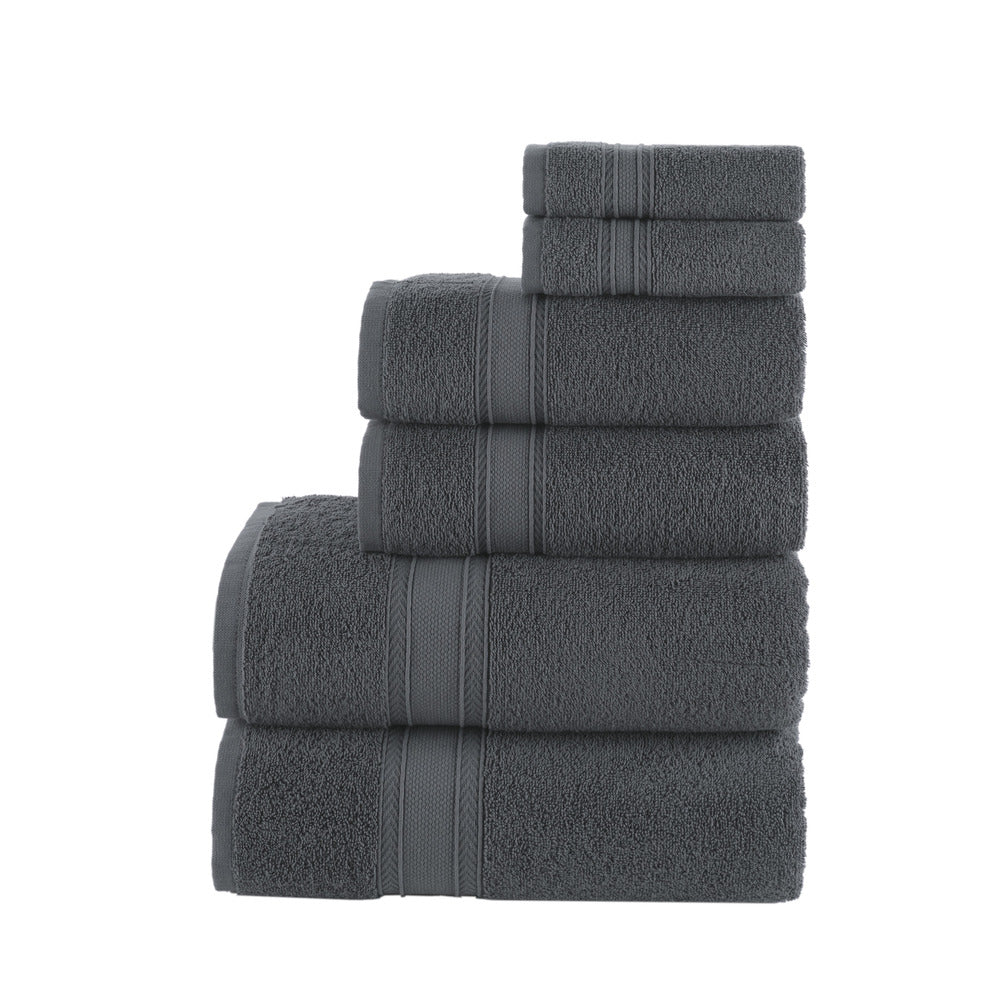 Talesma Como 6 Piece Towel Set - Grantie