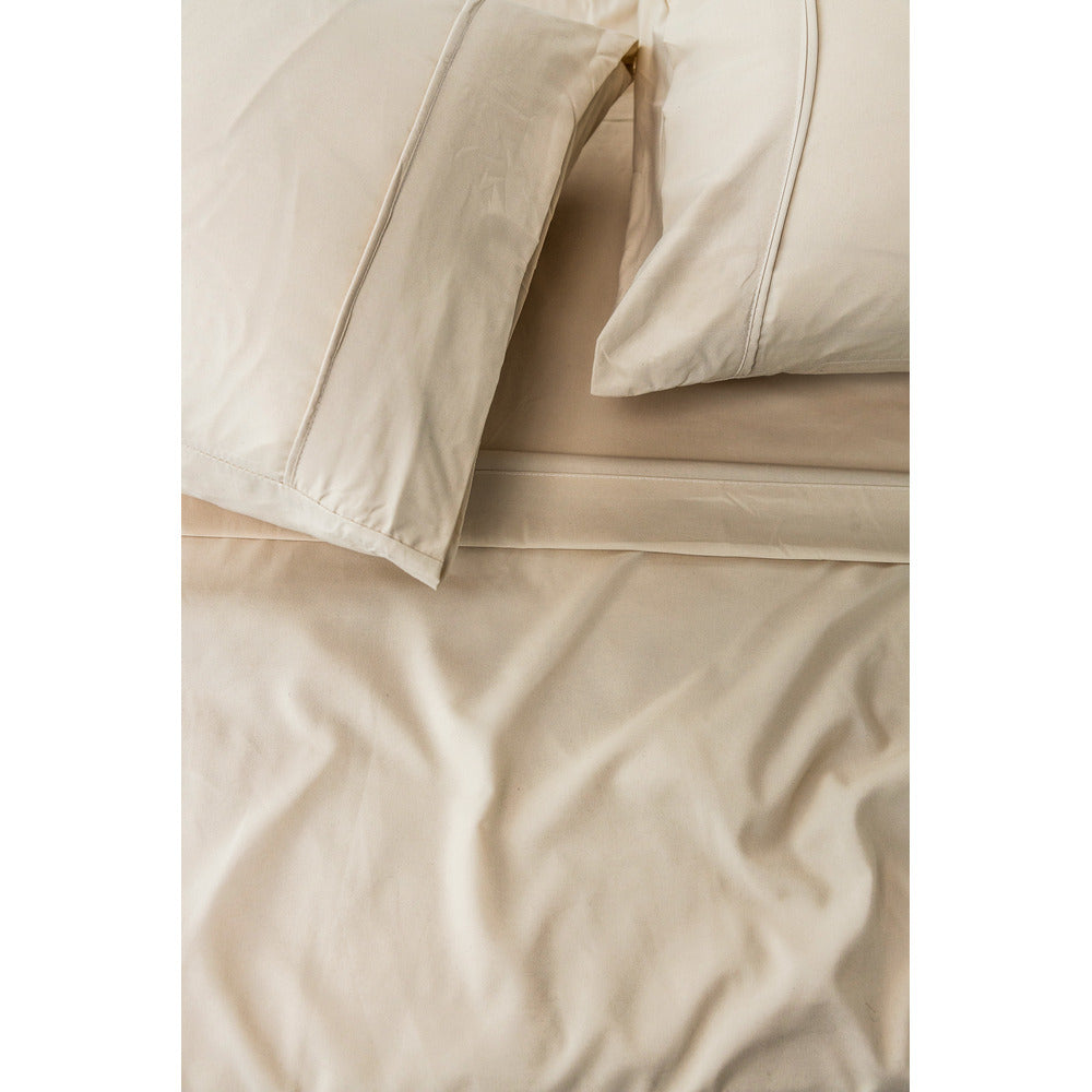 Parure de lit en microfibre DBChez Vous Crème King