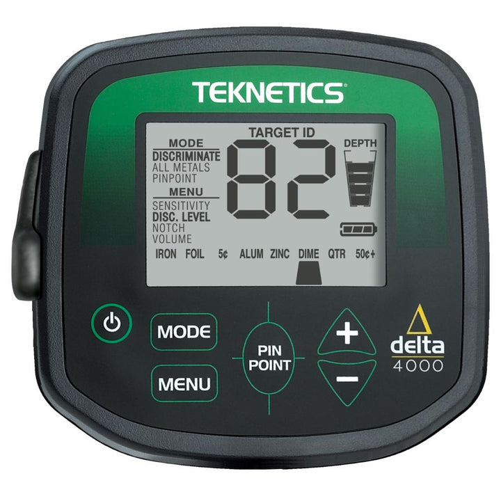 The TEKNETICS DELTA 400 Metal Detector