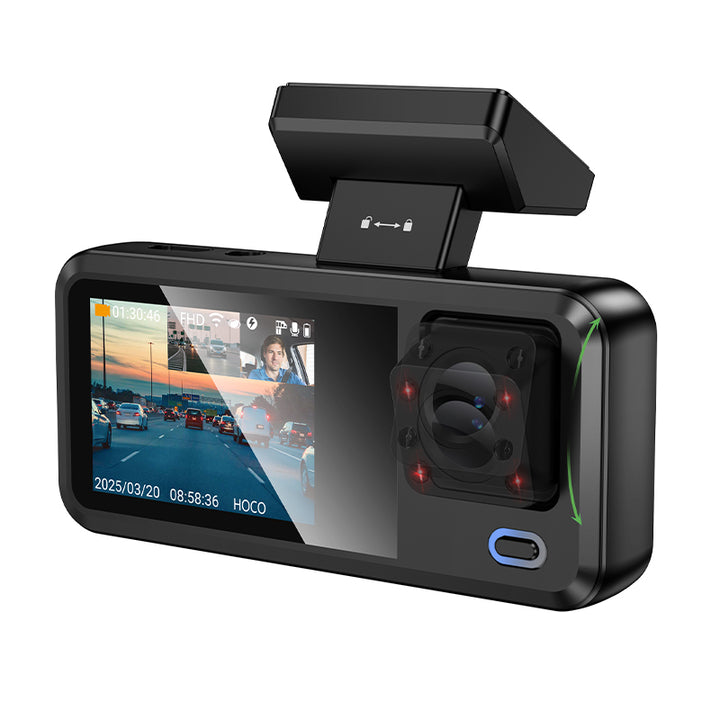 Enregistreur de conduite Hoco DV15 avec écran de 2 pouces (720p)