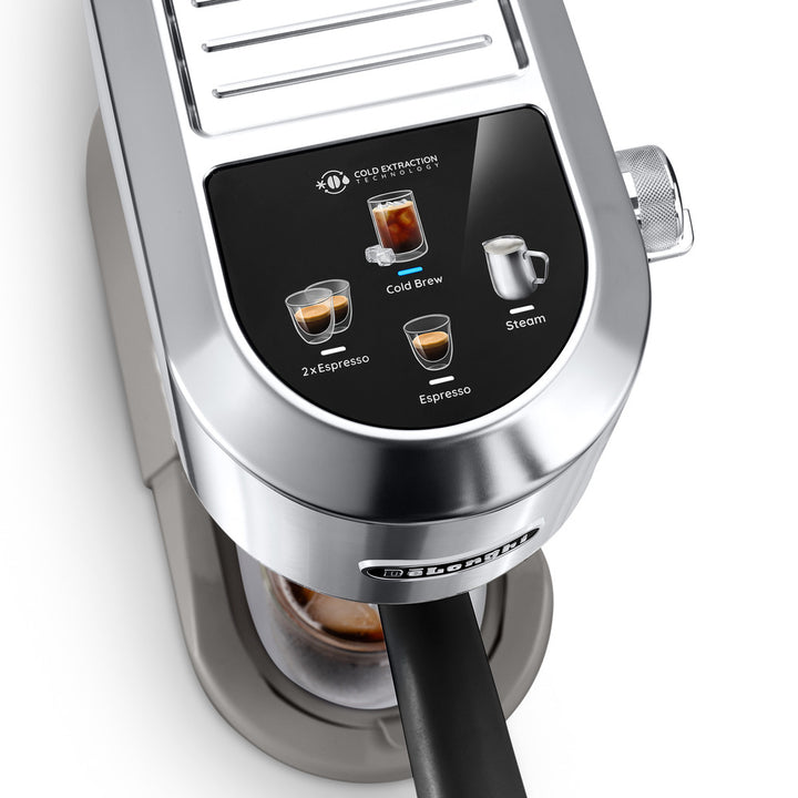 De’Longhi Dedica Duo Machine à espresso manuelle - Acier Inoxydable