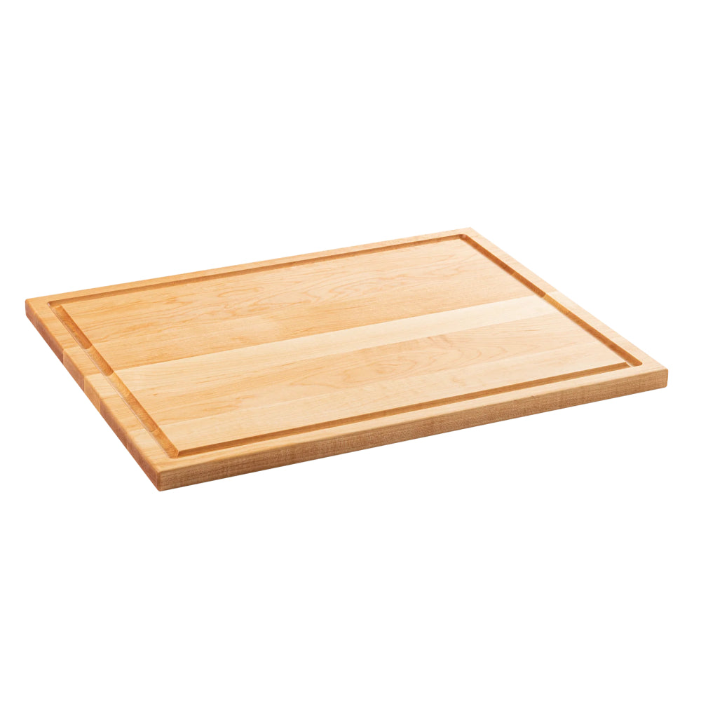 Chop Chop Reversible Cutting Board with Juice Groove (19" length) - Maple