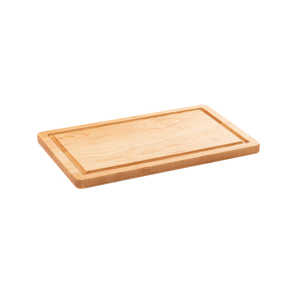 Chop Chop Reversible Cutting Board with Juice Groove (14" length) - Maple