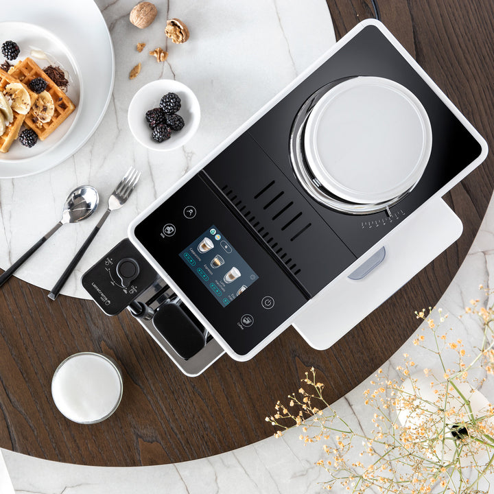 Rivelia Fully Automatic Espresso Machine Arctic White