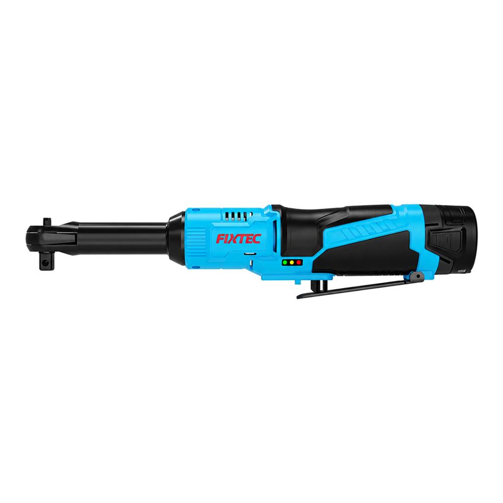 FIXTEC 12V Cordless Ratchet Wrench Kit with (2) Batteries, USB-C Charging