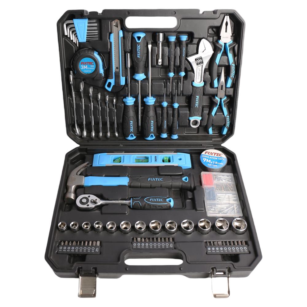 FIXTEC 234 Piece All-Purpose Homeowner's Tool Set