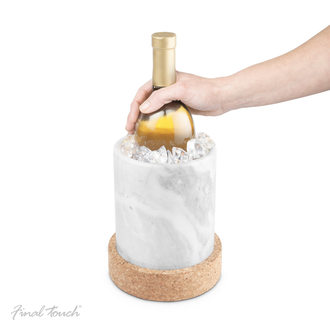 Final Touch Marble Chiller with Cork Base - Large