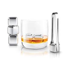 Final Touch® 1" Stainless Steel Chilling Cubes - Set of 6
