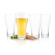 Final Touch® Brewhouse Beer Glass - Set of 4 - 20 oz (591 ml)