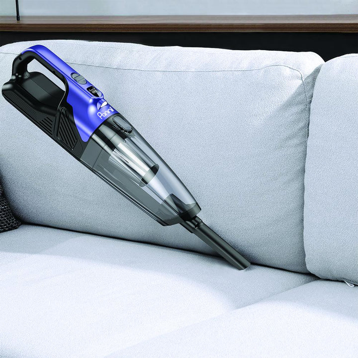 Aspirateur à main sans fil pour animaux Panni avec brosse motorisée, pour la maison et la voiture, 16 V – Violet